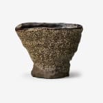 Kodai Ujiie, Celadon and Lacquer Tea Bowl, 2021