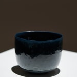 Shiro Tsujimura, Black Tea Bowl, Oribe Style