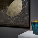 Yui Tsujimura, Natural Glaze Hanging Vase 自然釉提瓶, 2024