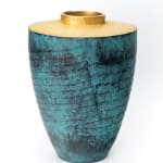 Yui Tsujimura, Natural Glaze Hanging Vase 自然釉提瓶, 2024