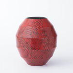 Masahiro Maeda | Overglaze Enamel Flower Vase 色絵洋彩花入 | 2024 | Ceramic | Ippodo Gallery