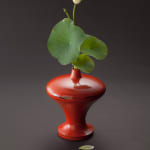 Jihei Murase, 銀彩面取茶杓（仕覆付） Silver-Edged Tea Scoop, 2022