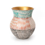 Yui Tsujimura, Natural Glaze Hanging Vase 自然釉提瓶, 2024