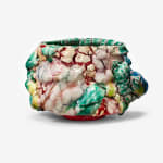 Kodai Ujiie, Celadon and Lacquer Tea Bowl, 2021
