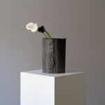 Jihei Murase, 銀彩面取茶杓（仕覆付） Silver-Edged Tea Scoop, 2022