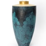 Yui Tsujimura, Natural Glaze Hanging Vase 自然釉提瓶, 2024