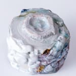 Kodai Ujiie, Celadon and Lacquer Tea Bowl, 2021