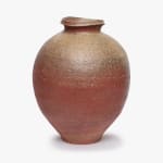 Kai Tsujimura, Kohiki Vase, 粉引花入, 2021
