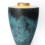 Yui Tsujimura, Natural Glaze Hanging Vase 自然釉提瓶, 2024