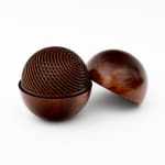 Yoshio Nishihata, 楓拭漆香珠（丸形）Maple Lacquer Incense Bead