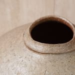 Yui Tsujimura, Natural Ash Glaze Wide-Lipped Jar 自然釉広口壷, 2020