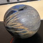 Yui Tsujimura, Natural Ash Glaze Wide-Lipped Jar 自然釉広口壷, 2020