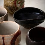 Morimitsu Hosokawa, Black Raku Tea Bowl - 黒楽茶碗