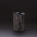 Jihei Murase, 銀彩面取茶杓（仕覆付） Silver-Edged Tea Scoop, 2022