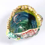 Kodai Ujiie, Celadon and Lacquer Tea Bowl, 2021