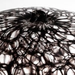 Kota Arinaga, Sumi-Black Netz 墨（鉢型）, 2024