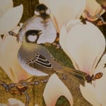 Shin Fujihira, Bird and Flower , 1980
