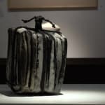 Yui Tsujimura, Natural Ash Glaze Wide-Lipped Jar 自然釉広口壷, 2020