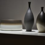 Kiyoko Morioka, Flower vase 'Silver crystal' - 鶴首花器「銀結晶」, 2020