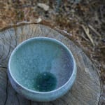 Kodai Ujiie, Celadon and Lacquer Tea Bowl