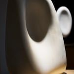 CHIJIN 地人 2017 | Kan Yasuda | white marble sculpture | Japanese fine art + craft | Ippodo Gallery Tokyo New york