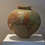 Kai Tsujimura, Kohiki Vase, 粉引花入, 2021