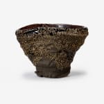 Kodai Ujiie, Celadon and Lacquer Tea Bowl, 2021