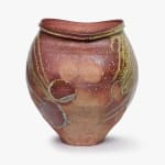 Kai Tsujimura, Kohiki Vase, 粉引花入, 2021