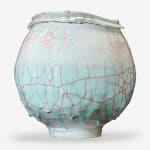 Kodai Ujiie, Karatsu Lacquer Tea Bowl - 唐津漆黑交織部茶盌, 2023