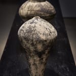 Yui Tsujimura, Natural Ash Glaze Wide-Lipped Jar 自然釉広口壷, 2020