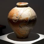 Kai Tsujimura, Kohiki Vase, 粉引花入, 2021