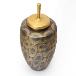 Yui Tsujimura, Natural Glaze Hanging Vase 自然釉提瓶, 2024