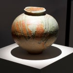 Kai Tsujimura, Kohiki Vase, 粉引花入, 2021