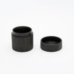 Jihei Murase, 銀彩面取茶杓（仕覆付） Silver-Edged Tea Scoop, 2022