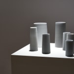 Kiyoko Morioka, Flower Vase "Silver Crystal" - 鶴首花器「銀結晶」, 2020