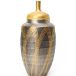 Yui Tsujimura, Natural Glaze Hanging Vase 自然釉提瓶, 2024