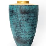 Yui Tsujimura, Natural Glaze Hanging Vase 自然釉提瓶, 2024