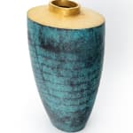 Yui Tsujimura, Natural Glaze Hanging Vase 自然釉提瓶, 2024