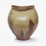 Kai Tsujimura, Shino Tea Bowl - 志野茶碗