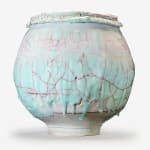 Kodai Ujiie, Karatsu Lacquer Tea Bowl - 唐津漆黑交織部茶盌, 2023