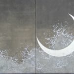 Ken Matsubara, "Mikazuki" Kukai's View; Crescent Moon 朏, 2017