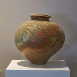 Kai Tsujimura, Kohiki Vase, 粉引花入, 2021