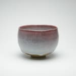 Shin Fujihira, Cinnabar Tea Bowl, 1993
