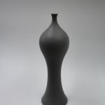 Kiyoko Morioka, Flower Vase "Silver Crystal" - 鶴首花器「銀結晶」, 2020