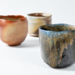 Kodai Ujiie, Celadon and Lacquer Tea Bowl