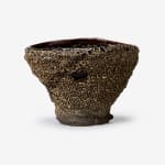 Kodai Ujiie, Celadon and Lacquer Tea Bowl, 2021