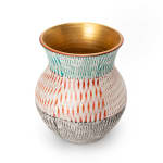 Yui Tsujimura, Natural Glaze Hanging Vase 自然釉提瓶, 2024
