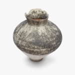 Yui Tsujimura, Natural Ash Glaze Wide-Lipped Jar 自然釉広口壷, 2020