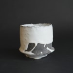 Hiromi Itabashi, Nachi Black Clay White Glaze Tea Bowl 那智黒土白釉茶碗, 2023