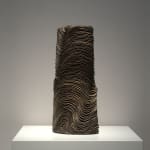 Yui Tsujimura, Natural Ash Glaze Wide-Lipped Jar 自然釉広口壷, 2020
